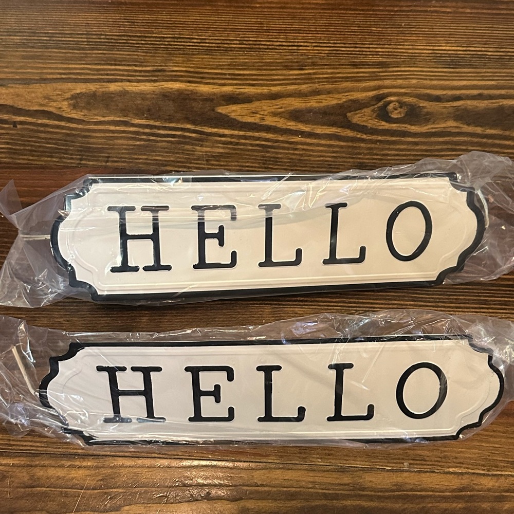 Wreath Hangers / Signage